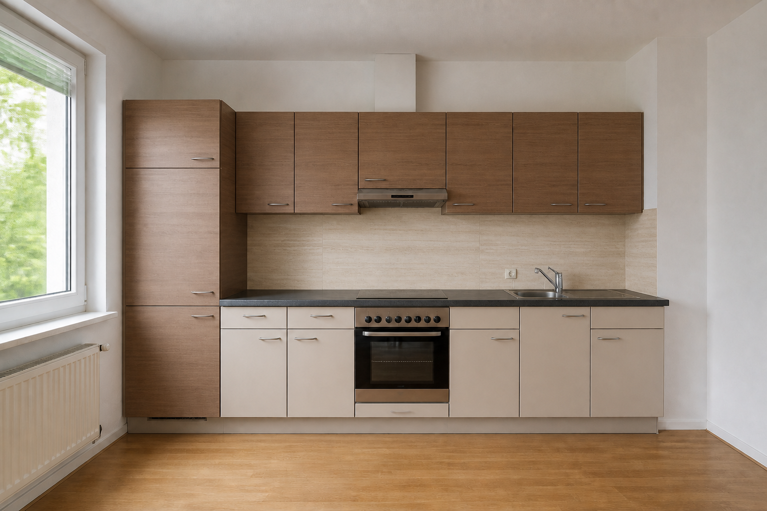 Même cuisine après rénovation