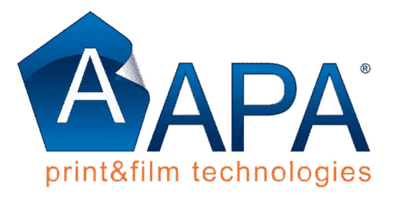 Logo du fabricant italien de films adhésifs APA