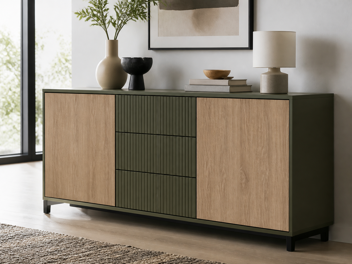 Mobilier rénové avec film architectural